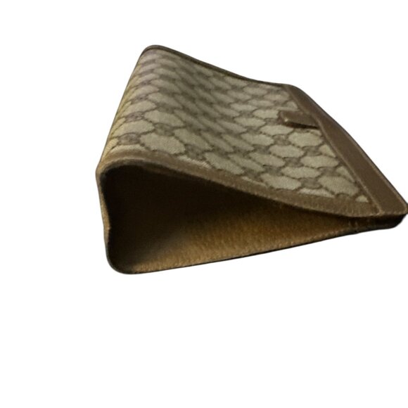 Vintage Gucci Clutch Bag Sherry Line Green/Red  Brown Canvas Authentic - Picture 5 of 12